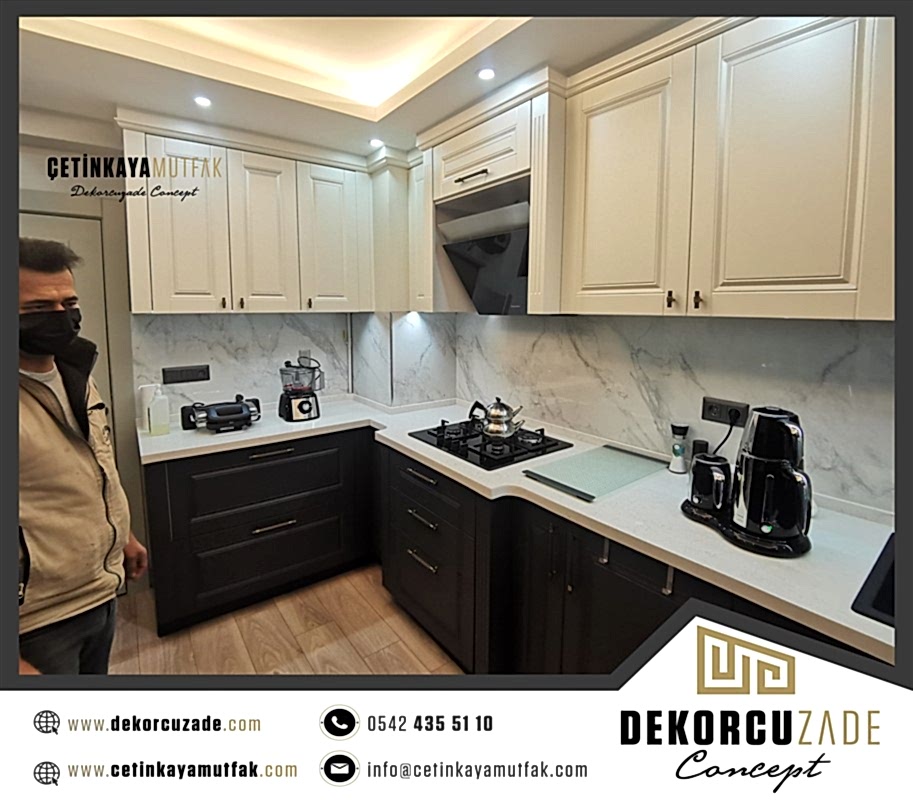 Ankara Vintage Mutfak Dolabı