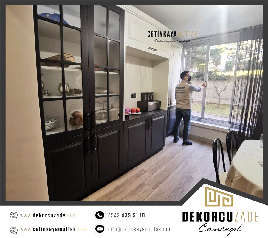 Ankara Vintage Mutfak Dolabı