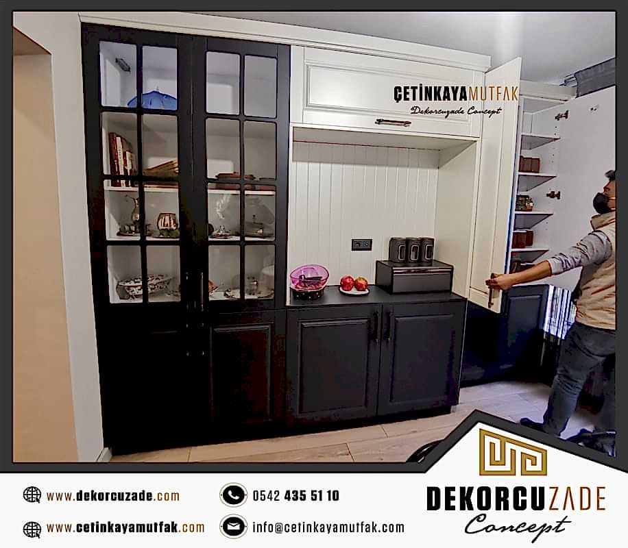 Vintage Mutfak Dolabı Modelleri